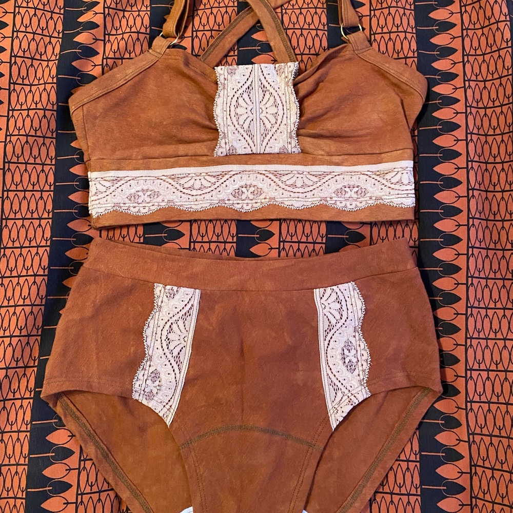 Calico Alchemy organics intimates set